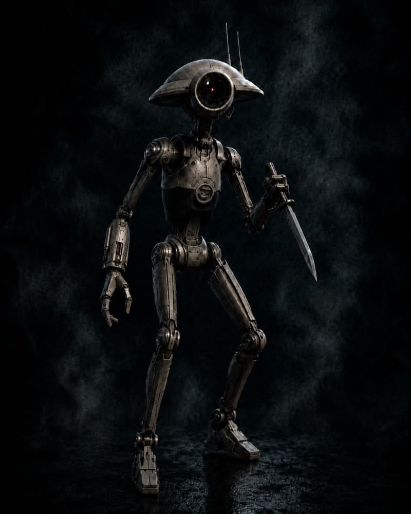Cover image for Character of the Week: DUM-11, the Pit Droid That Learned to Stop Things