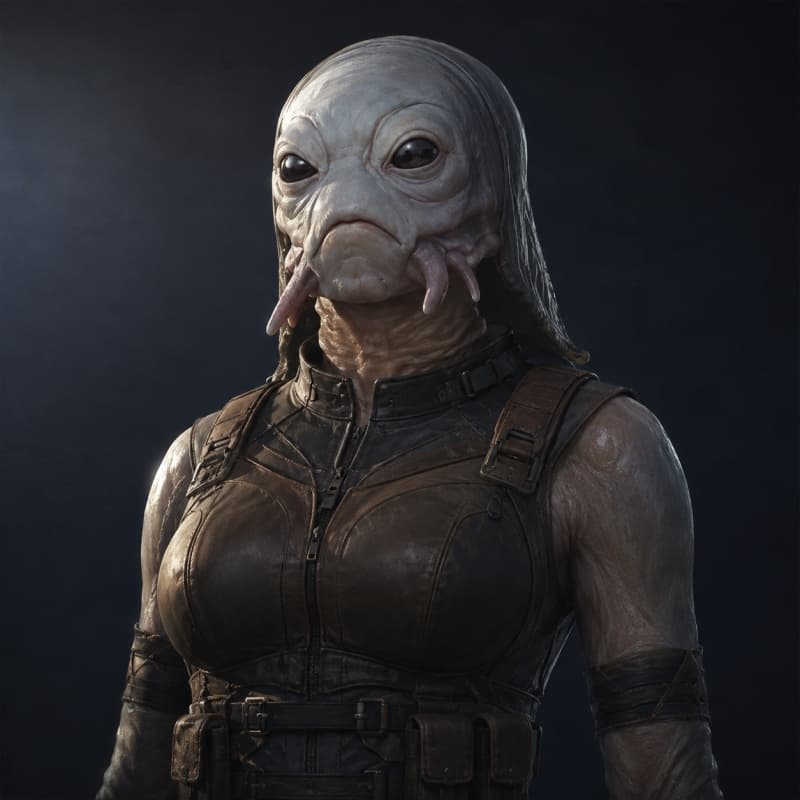 Unmasked — the bare face the galaxy rarely sees